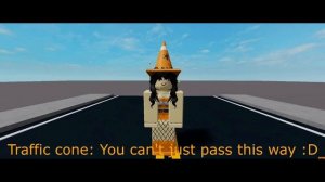 Roblox R63: Traffic Cone Girl