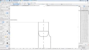 Чертежи бревенчатого каркаса Post and Beam в программе Archicad