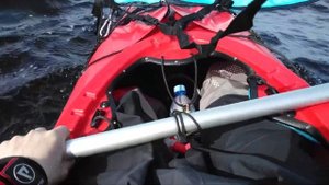 каяк и парус против течения (kayak & crosscurrent sailing)