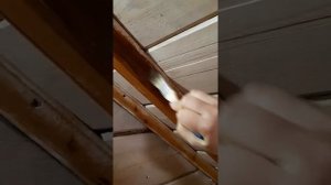Акватекс цвет "палисандр" красим деревянные стены. обзор. тест.