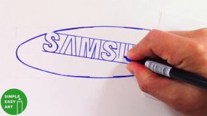 How to Draw the SAMSUNG Logo
