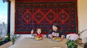 Готовим Плов из Утки с Овощами. Сбор  Жёлтой Хурмы  Азербайджанская Кухня Деревенская Кухня Рецепты