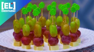 Быстрая закуска? Канапе на шпажках? Очень просто и вкусно?