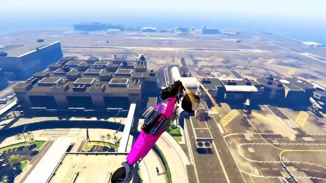 SHINCHAN AND FRANKLIN TRIED FORMULA ONE HARDEST MEGA RAMP JUMP CHALLENGE BY CARS BIKES TRUCKS GTA 5 смотреть онлайн