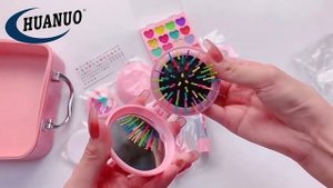 Большой набор детской косметики для девочки  Чемоданчик детской декоративной косметики Подарок