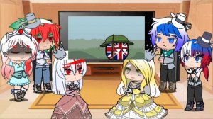 Past Countryhumans react to history of British??/Реакция стран из прошлого на историю Британии