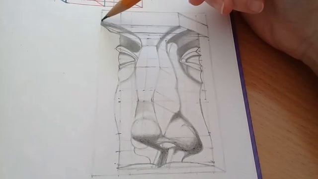 How to paint nose - Как нарисовать нос смотреть онлайн