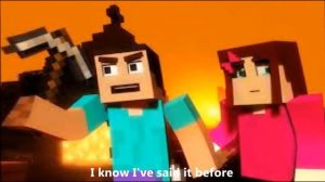 Mineshaft (Minecraft Parody of Payphone by Maroon 5) - Lyrics