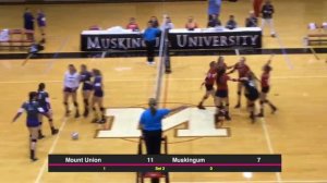 Muskingum Volleyball vs. Mount Union | Oct. 17, 2017