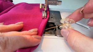 2 способа продолжить строчку, если нитка на шпульке закончилась