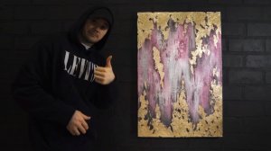 КАРТИНА С ЗОЛОТОЙ ПОТАЛЬЮ. Изюминка вашего ремонта. Мастер-класс.