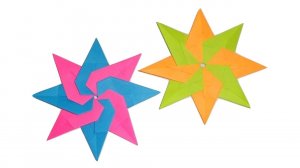 Модульная оригами Звезда из бумаги
