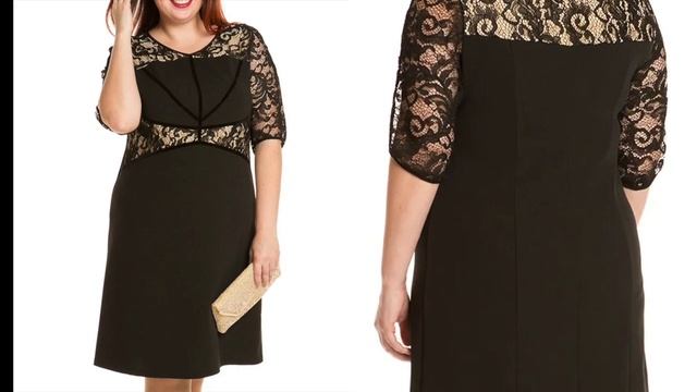 Платья с Кружевами для ПОЛНЫХ. Подчеркивают Достоинста Фигуры смотреть ...