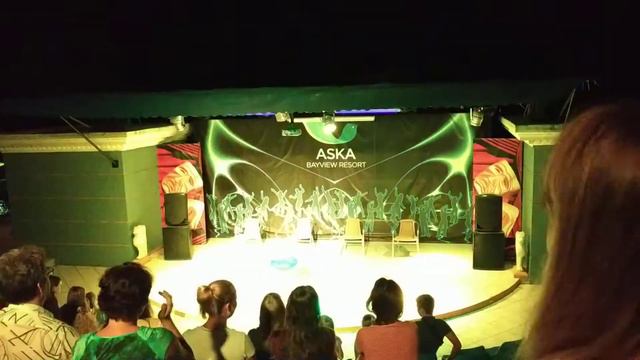 Начало шоу ASKA BAYVIEW RESORT 😻 Вечерняя анимация ♥️ смотреть онлайн