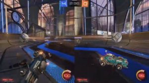 Rocket League Split screen with the Jamster - In the zone