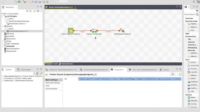 Retrieving Twitter data in real-time смотреть онлайн