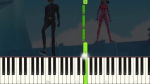 Miraculous Ladybug - Frozer Theme - VERY EASY Piano Tutorial