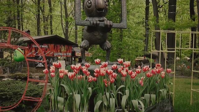 120 тысяч цветов на харьковском Параде тюльпанов смотреть онлайн