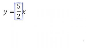 Gráfica: ?=5?/2