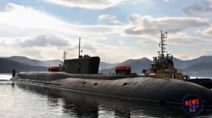 Испытательный выход в море начал атомный подводный ракетный крейсер Князь Олег