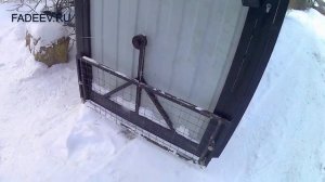 Подворотня для откатных ворот и калитки. Обзор. Сделай своими руками.