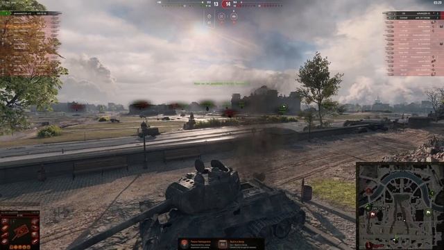 Skoda T 25. 6 уровень. Прокачка ветки ТТ Чехии. Европа. смотреть онлайн