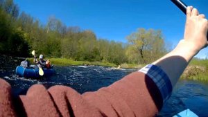 Сплав по реке Полисть на лодке Бродяга, Новгородская область, 2020.05.23-24