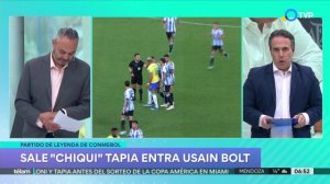 Cambio: sale Chiqui Tapia y entra Usain Bolt