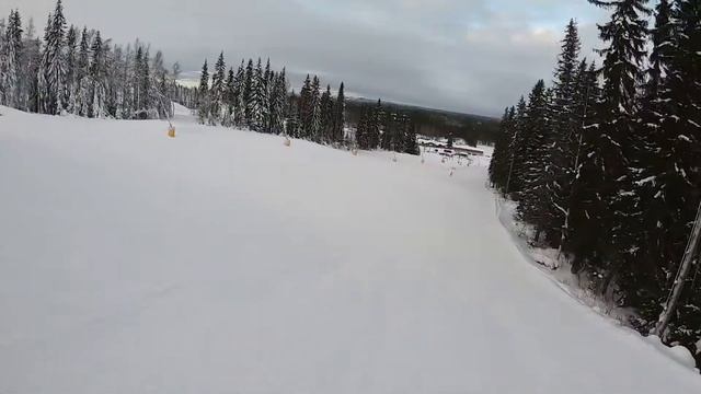 Финляндия. Склоны Вуокатти. Открытие сезона с друзьями. Лыжи и сноуборд) смотреть онлайн