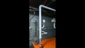Схема подключения от клиента котла на отработанном масле Сивера