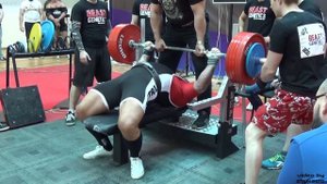 Дмитрий Шабалин, жим лежа, 295 EC WPC 2017