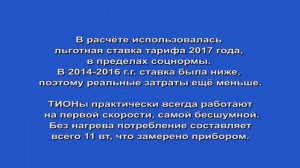 Сколько потребляет ТИОН?