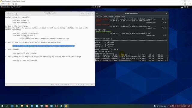 Install Docker on Centos 8 смотреть онлайн
