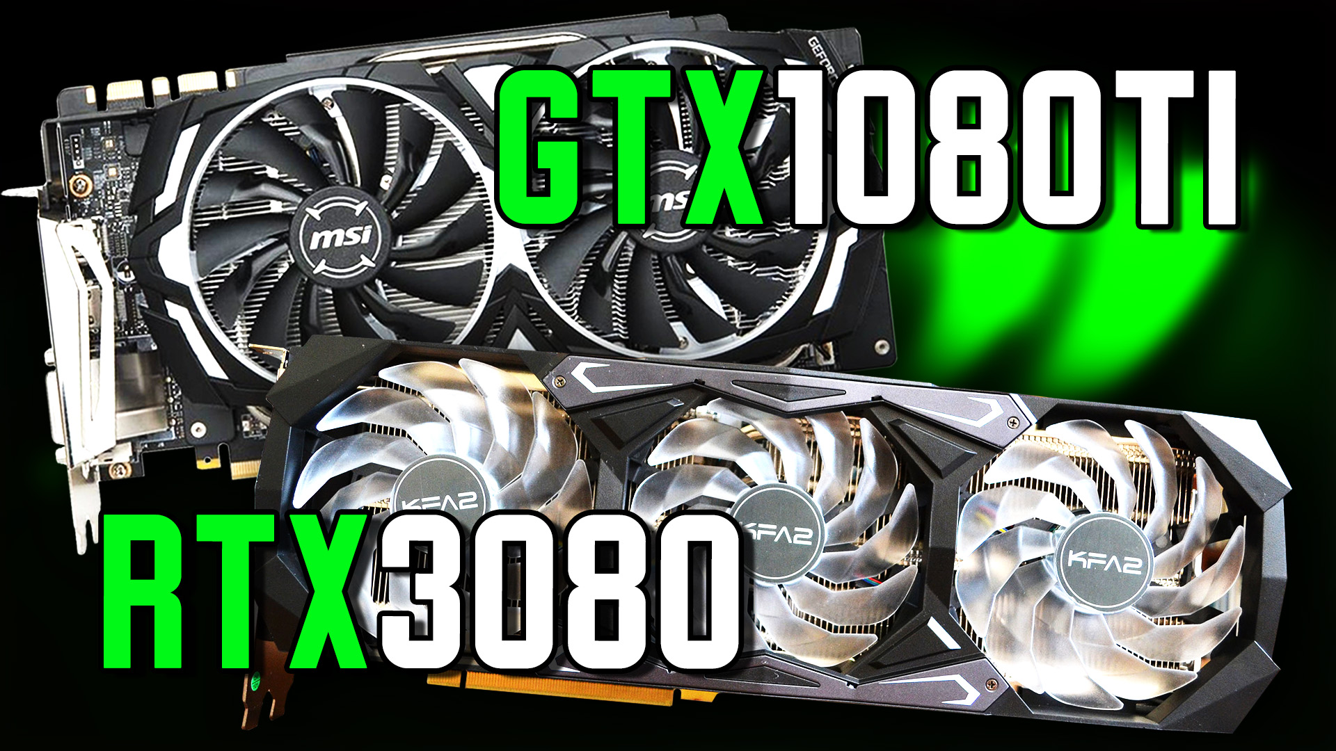 Обзор, тест KFA2 GeForce RTX 3080 SG (LHR), сравнение в играх с GTX1080Ti. RTX 3080 vs GTX1080Ti