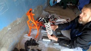 Получится "КТМ 150" из Китайского питбайка? Проект "Сиротка", часть №3.