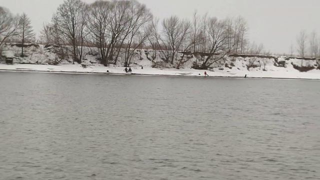 Видеоминутка с Москвареки. Район Марково. 04 03 2023.
