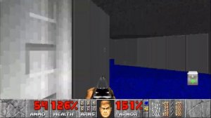 Прохождение 1 Эпизода DOOM 1 (без комментариев) со всеми секретами