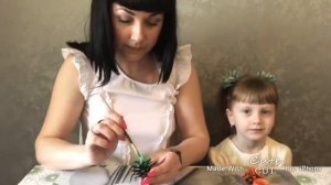 Мастер класс «Панно из шишек»