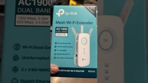 TP-Link AC1900 WiFi Extender (RE550), Covers Up to 2800 Sq.ft and 35 Devices, 1900Mbps Dual Band Wi