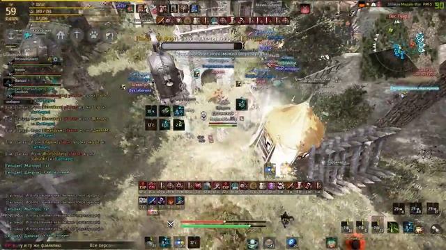 Чуть-чуть пвп с Осады нода Chaos vs. kfa и карфогенусы. смотреть онлайн