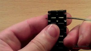 Как укоротить браслет часов "Железный Самурай" (Iron Samurai)