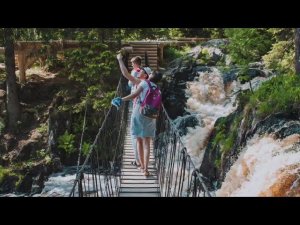 Сафари по карельским водопадам и поиск сокровищ.