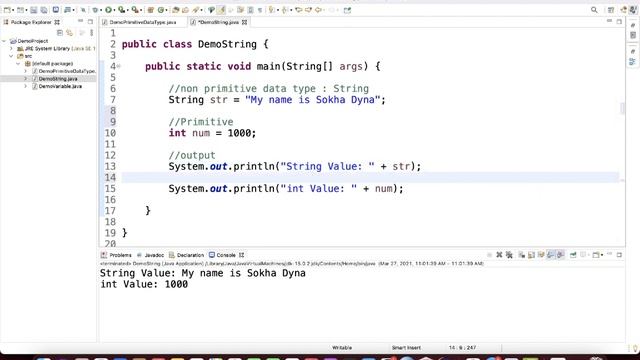 6. Non-Primitive Data Type in Java Programming смотреть онлайн