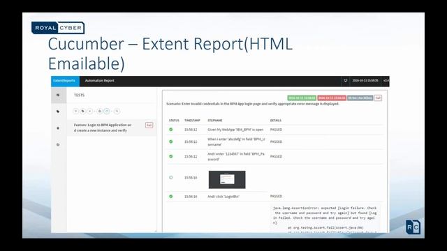 IBM Business Process Manager Test Automation with Behavior Driven Framework смотреть онлайн