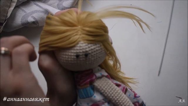 как уложить кукле волосы смотреть онлайн