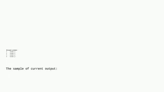 Codereview: Find all combinations of two companies grouped by the projects they are tendering for
