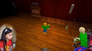 НОЧЬ в ЖУТКОМ ОТЕЛЕ с БАЛДИ после ЛАГЕРЯ РОБЛОКС! BALDI в Реальной Жизни Roblox Hotel Валеришка kid