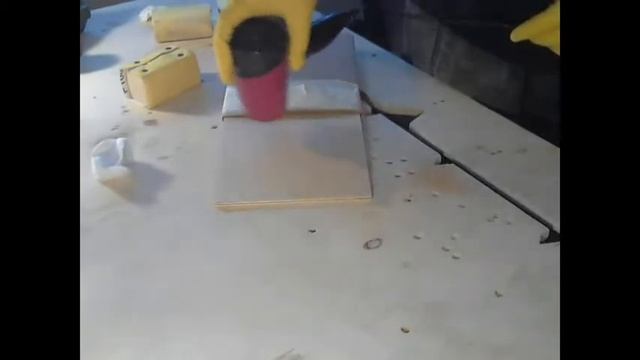 Отбеливание фанеры для PyroPrinter