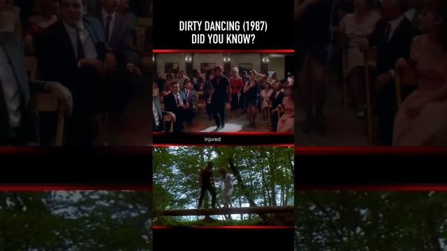 Did you know THIS about Patrick Swayze in DIRTY DANCING (1987)? #shorts30