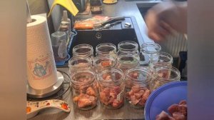 Большая заготовка в морозилку.